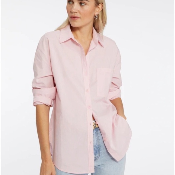 REVOLVE | Sanctuary | Open-Back Button-Up Shirt | Small - Picture 2 of 7